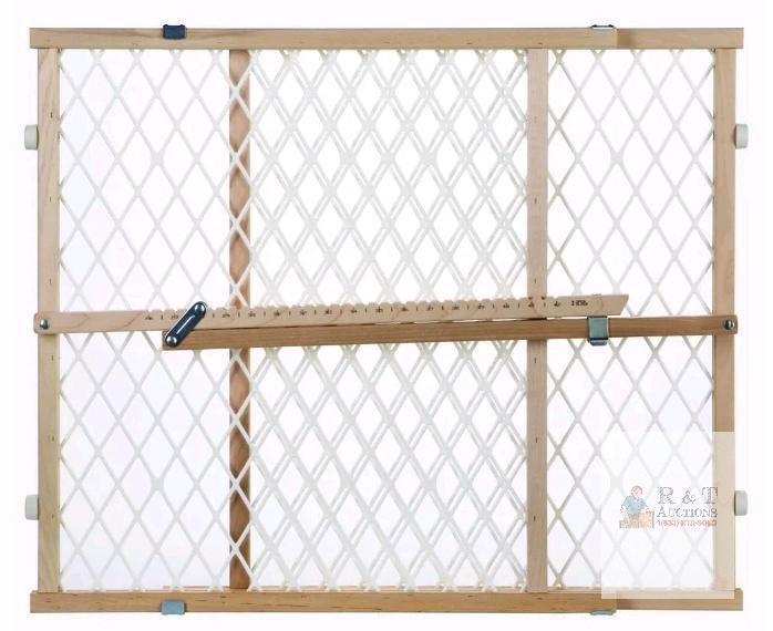 NEW Toddleroo by North States Diamond Mesh Baby Gate, Model 4600, Adjustable 26.5"&ndash;42" Width, 23" Height