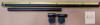 Adjustable Matte Black Tension Shower Curtain Rod, 51-86 Inches, Tool-Free Installation - 2