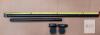 Adjustable Matte Black Tension Shower Curtain Rod, 51-86 Inches, Tool-Free Installation - 3