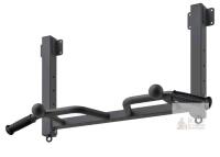 Adjustable Joist-Mounted Pull-Up Bar, Multi-Grip, 350 lbs Capacity, 42" Width