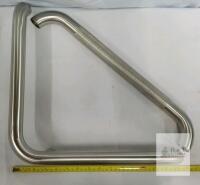 24" Stainless Steel Grab Bar with Knurled Grip, 1.5" Diameter, ADA Compliant