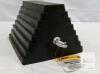 MaxxHaul 80681 Solid Rubber Heavy Duty Wheel Chock with Eyebolt, 10" x 8" x 6" - 3