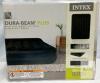 Intex Dura-Beam Plus Pillow Rest Raised Queen Air Mattress with Built-in Pump and Carry Bag - 2