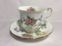 Vintage Paragon English Flowers Cup & Saucer