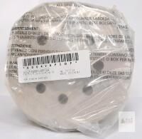 100pc 5-inch 8-Hole Sanding Discs, Mixed Grits 220-1000, Hook & Loop, Aluminum Oxide, Yellow