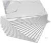Adreamer90 SJM001 Peel & Stick Foam Backsplash Tile Stickers, 4x8 in, 16 Sheets, Marble Design
