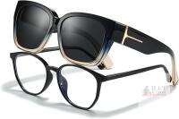NEW IGnaef Oversized Fit Over Sunglasses for Women Men, Trendy Polarized UV400 Protection Shade for Driving Fishing CIF7511M