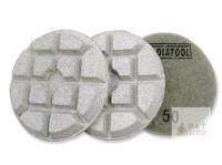 New - DT-DIATOOL 80mm/3" Concrete Polishing Pads for Concrete, Cement and Terrazzo Floors, Processing, Repair and Renovation, Dry or Wet Use, Sanding Pads