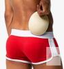 New sz Small Men's Boxer Shorts, Funny Butt Lifter Butt Lifter, Padded Underpants, 3 Removable Foam Pads - 3