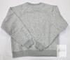 NEW GAP Crewneck Sweatshirt XS Heather Grey Pullover, Cotton Blend, - 2