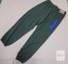 NEW SIZE LARGE Lazypants Sweatpants Green Cotton Blend Elastic Waistband - 2