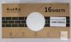 Adreamer90 SJM001 Peel & Stick Foam Backsplash Tile Stickers, 4x8 in, 16 Sheets, Marble Design - 2