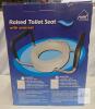 MOBB Health Care 2" Raised Toilet Seat with Removable Padded Arms, 300 lbs Capacity