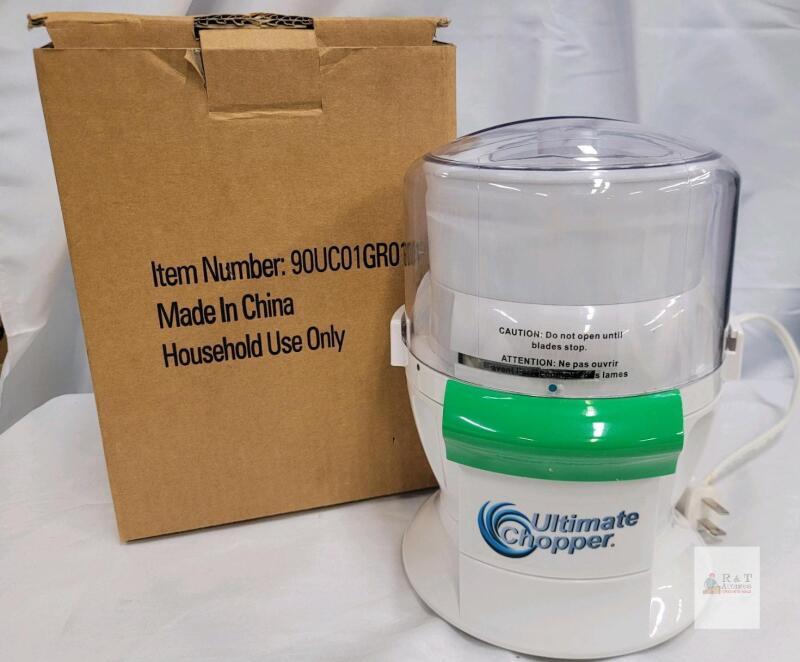 Ultimate Chopper CH-1-600W Electric Food Chopper, 600W Power, ETL Listed