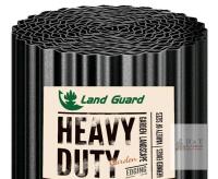 NEW Land Guard Heavy Duty Garden Landscape Edging, 6X25FT Height, Flexible Black HDPE