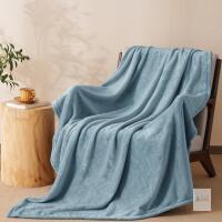 PHF P Fleece Blanket, Dusty Blue, 50x60 inches, Anti-Pilling