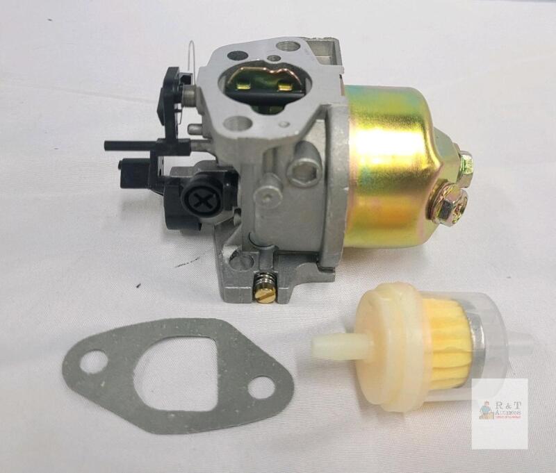 Small Engine Carburetor for 43cc-52cc 2-Stroke Engines with Gasket and Fuel Filter