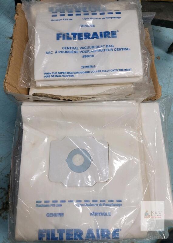 90+ BAGS Eureka Filteraire Central Vacuum Bags 90610, 6-Gallon Capacity,