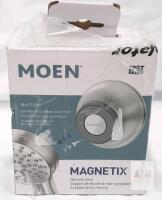 Moen Magnetix 186117SRN Magnetic Remote Dock, Spot Resist Brushed Nickel, Wall Mount