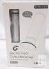 I.B.N FCR-2 Electric Foot Callus Remover, Adjustable Speed, 60 Sandpaper Discs, Black