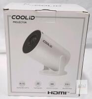 COOLiD HY300 PRO Home Theater Projector, 160 ANSI Lumens, 720p HD, 40"&ndash;200" Projection