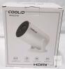 COOLiD HY300 PRO Home Theater Projector, 160 ANSI Lumens, 720p HD, 40"&ndash;200" Projection