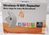 Wireless-N WiFi Repeater 300Mbps, 2.4GHz, 802.11n/g/b, 1 LAN Port, Integrated Antennas