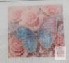 Diamond Painting Kit 12x12 in (30x30cm) YX034 Butterfly & Flowers, Full Drill, 12 Colors - 2
