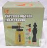 FIXFANS Pressure Washer Foam Cannon Kit with 1L Bottle, 5 Nozzles, and 1/4" Quick Connect