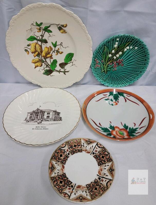 Antique & Vintage Decorative Collector Plates - Assorted Set