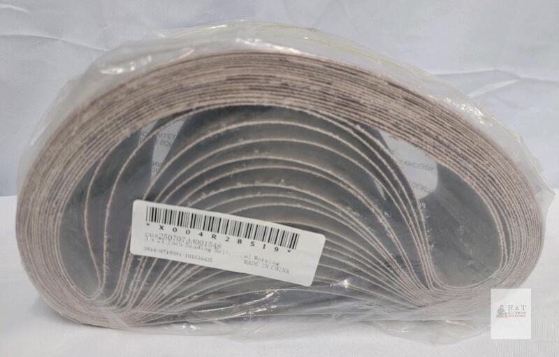 New - 18pcs. (60grit, 80, 120, 150, 240, 300) 3pcs. each . 3"&times;21"