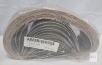 New - 18pcs. (60grit, 80, 120, 150, 240, 300) 3pcs. each . 3"&times;21"