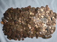 6+ lbs Canadian & USA Pennies