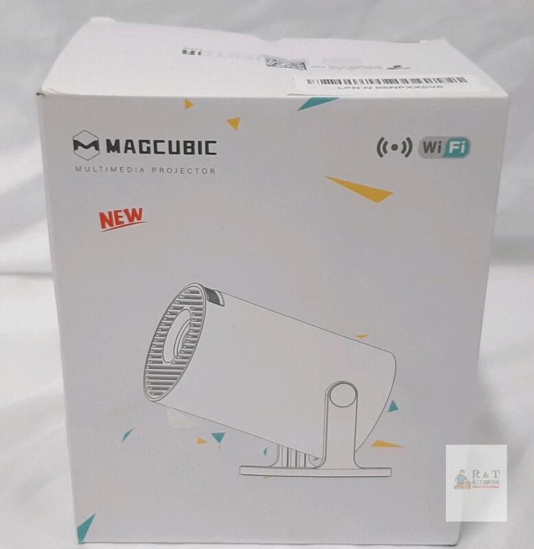 MAGCUBIC Multimedia Projector, Native 1080P, 650 ANSI Lumens, Wi-Fi, HDMI, Android 14 new