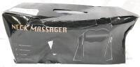 12V 24W Neck Massager with Heating, Leather & Mesh, Vehicle Charging Capability, 2.2 lbs