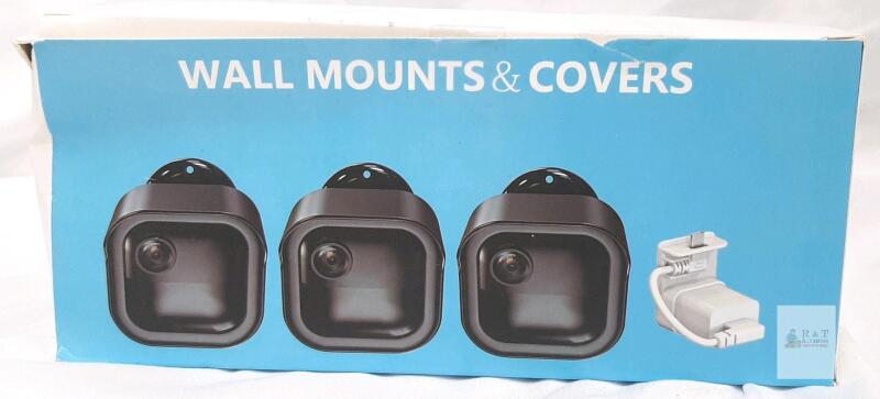 3-Pack Wall Mounts & Protective Housings for Blink Outdoor (3rd Gen) & XT2 Cameras