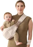 Upsie Sling Carrier Ups & Downs, 100% Cotton, Adjustable, 6 Months&ndash;4 Yrs, Front/Hip Carry, 33 lbs