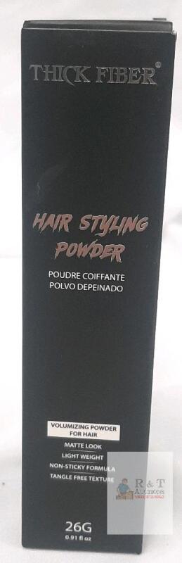 THICK FIBER Hair Styling Powder &ndash; Volumizing Matte Finish, 26g Lightweight, Medium Hold