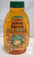 Garnier Whole Blends Kids 2-in-1 Shampoo + Detangler, Apricot & Cotton Flower, 250ml