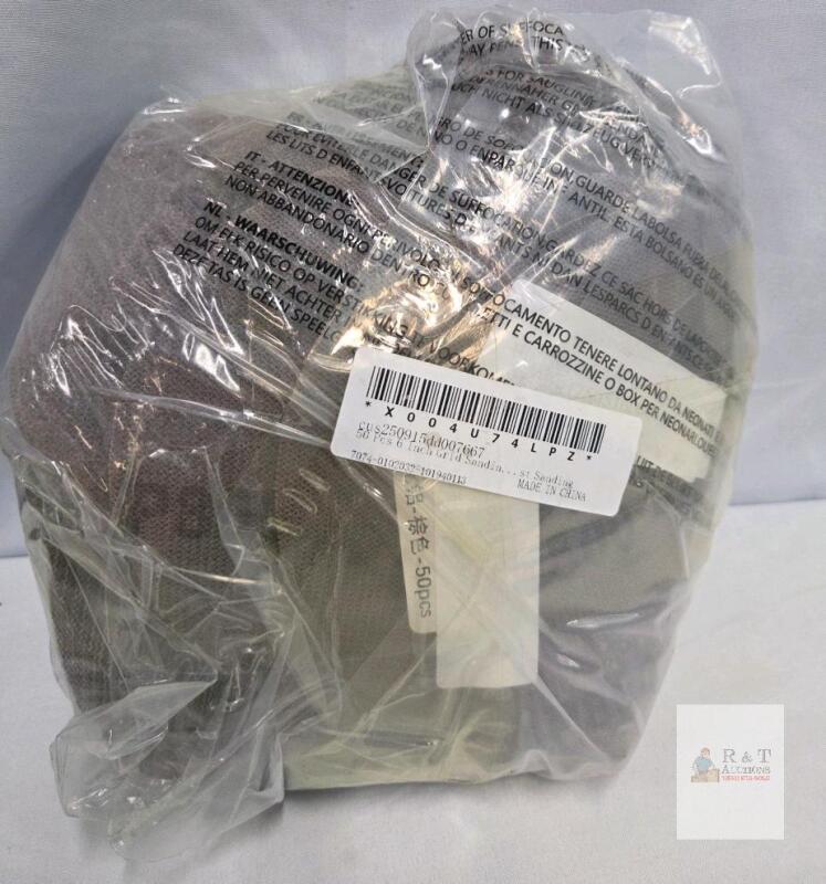 50 Pcs 6 Inch Sanding Discs, Hook and Loop, Aluminum Oxide, for Woodworking and Metal