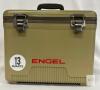 Engel UC13T 13-Quart Tan Cooler/Dry Box with Shoulder Strap and Stainless Steel Latches