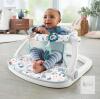 Fisher-Price Sit-Me-Up Floor Seat Terrazzo, 25lb Capacity, Foldable, Washable Pad, 2 Toys