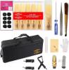 NEW Retails $329 Glory Professional Alto Eb SAX Saxophone Gold Laquer Finish, Alto Saxophone with 11reeds,8 Pads Cushions,case,carekit,Gold Color, NO NEED TUNING, PLAY DIRECTLY - 3