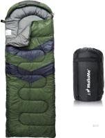 NEW MalloMe Lightweight Waterproof Camping Sleeping Bag with Compression Sack &ndash; Adult/Kids