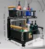 NEW HTH Goods 2-Tier Under Sink Organizer, Adjustable Height, Sliding Baskets, Carbon Steel Frame - 2