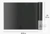 NEW 20x15 ft Black Pond Liner, Anti-Seepage Membrane, HDPE/PVC, UV Resistant, For Fish & Garden Ponds - 3
