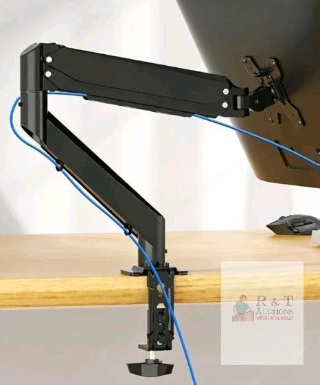 Gas Spring Monitor Mount MD83SEB(CA), Supports 17"-32" Screens, 19.8 lbs Capacity, VESA 75x75/100x100