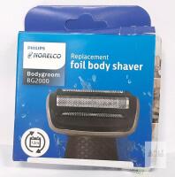 Philips Norelco BG2000 Replacement Foil Body Shaver Head for Bodygroom Models BG2020 BG7030