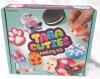 Dan&Darci Taba Cuties DIY Squishy Making Kit, 6 Molds, 5 Paints, Glitter Glow Powders, Ages 8+