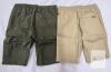 Levi&rsquo;s Boys&rsquo; Shorts Size 8, 2 Pair&mdash;Khaki & Olive Cargo, 98% Cotton, Elastic Waist, - 3